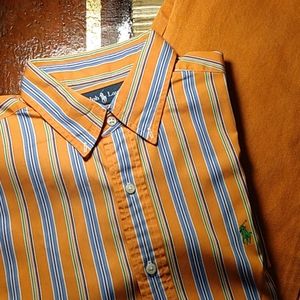 Men's casual Button down Shirt w straight jeans